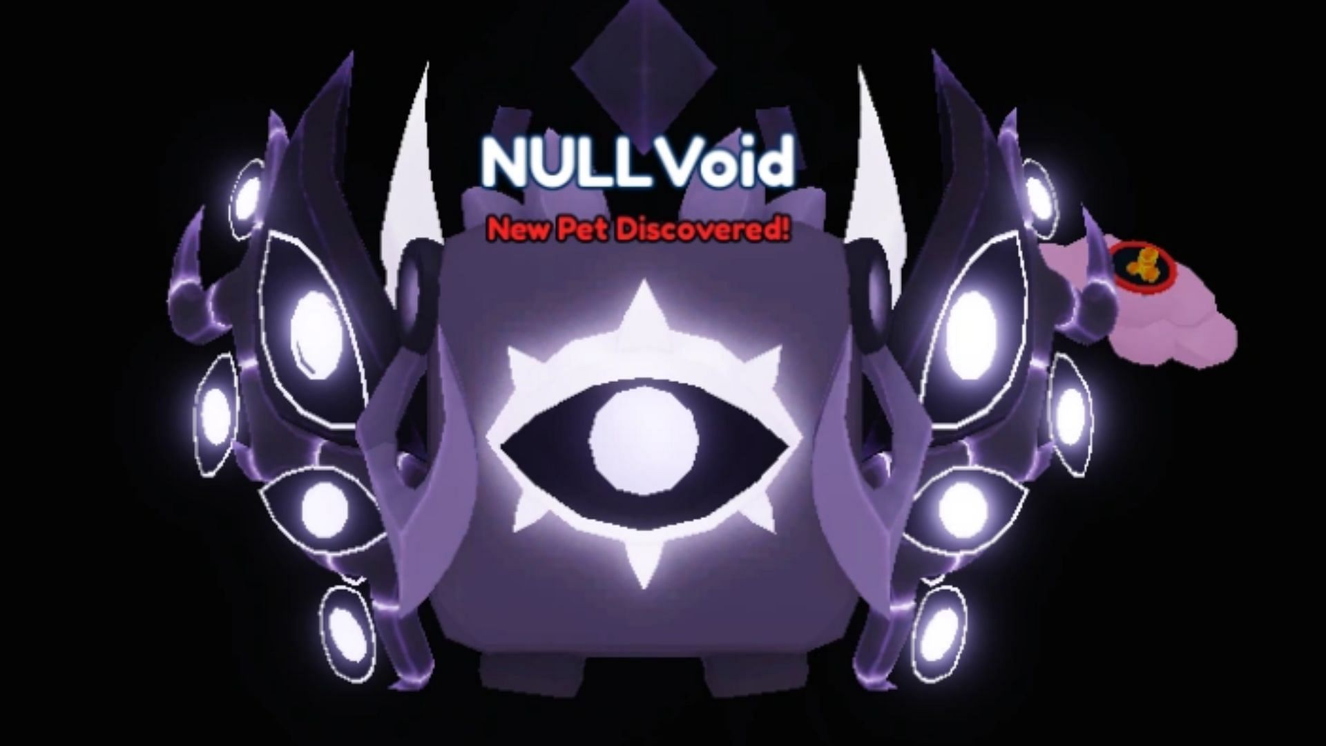 The NULL Void Pet (Image via Roblox)